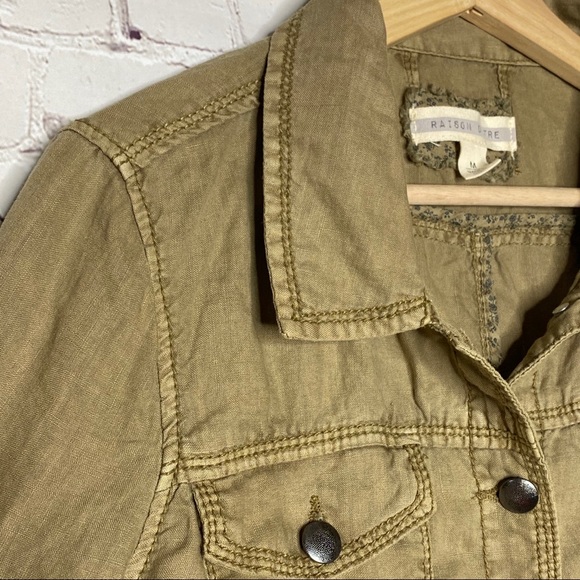 Raison D'Etre Linen Jacket - Picture 4 of 5